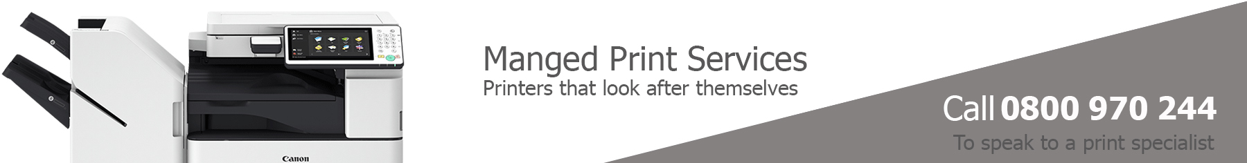 managed print service North West photocopier supplier