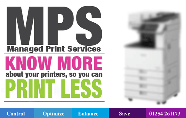 managed print service supplier North West
